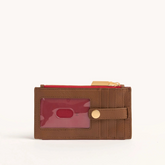 210 WEST Mahogany Pebble-BG-Red Zip