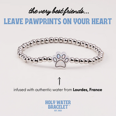 Pawprint Holy Water - Silver