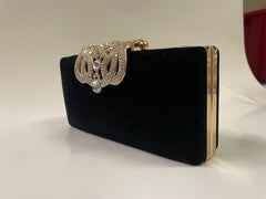 Jana Velvet Evening Bag
