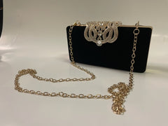 Jana Velvet Evening Bag