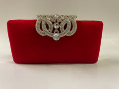 Jana Velvet Evening Bag
