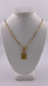 Initial O Necklace