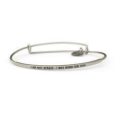 I Am Not Afraid POSY Antique Silver