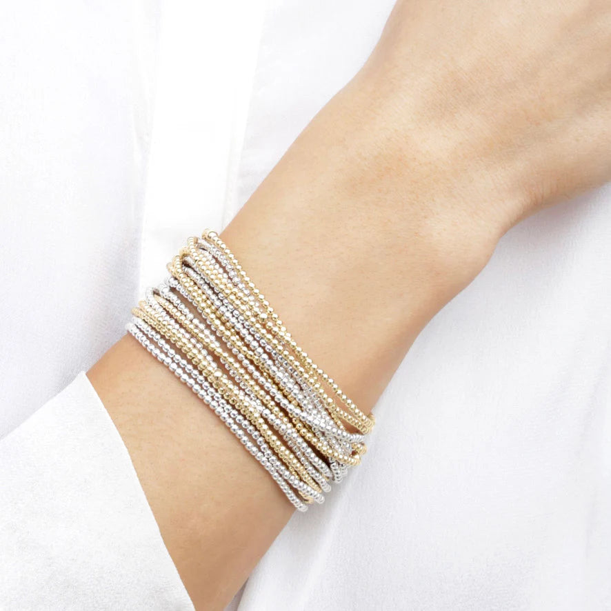 Classic Sterling 4mm Bead Bracelet