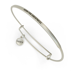 Born For Greatness POSY Antique Silver