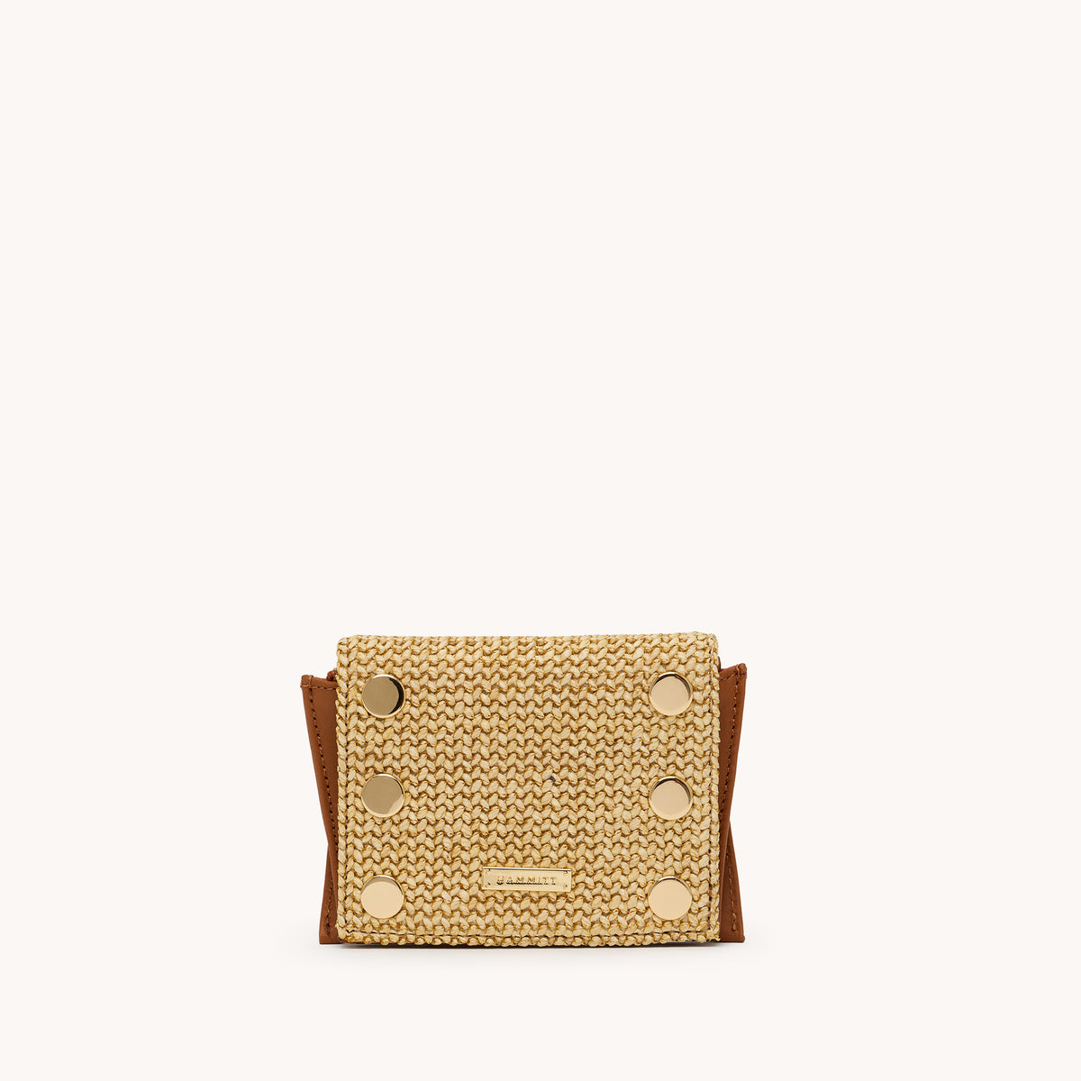 Allen Wallet - Cocoa Raffia G