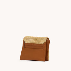Allen Wallet - Cocoa Raffia G