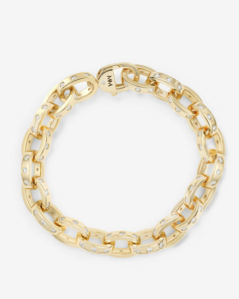 Ashley Chain Link Bracelet 4mm Gold – Purse Strings Indy
