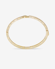 Ashley Lock Cuff  Gold-white