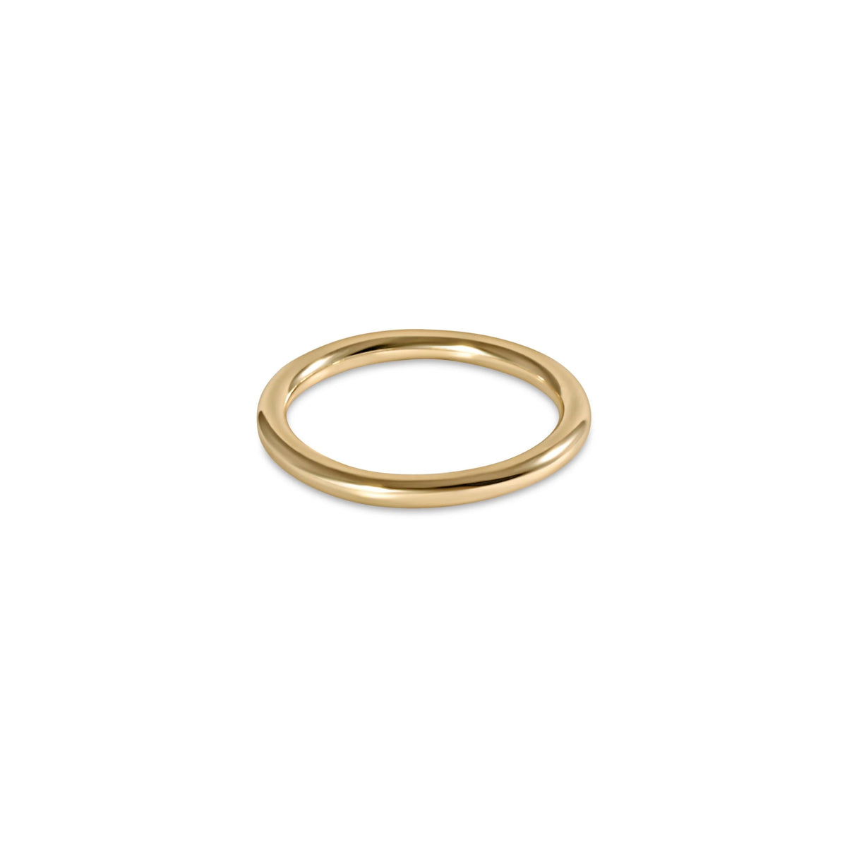Classic Gold Band Ring - Size 8