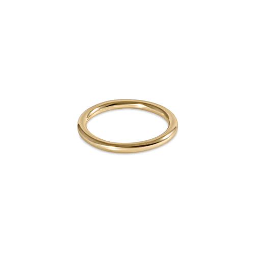 Classic Gold Band Ring - Size 7