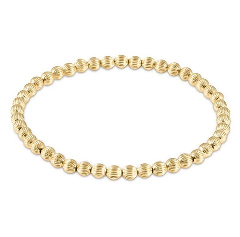 DIGNITY GOLD 4MM BEAD