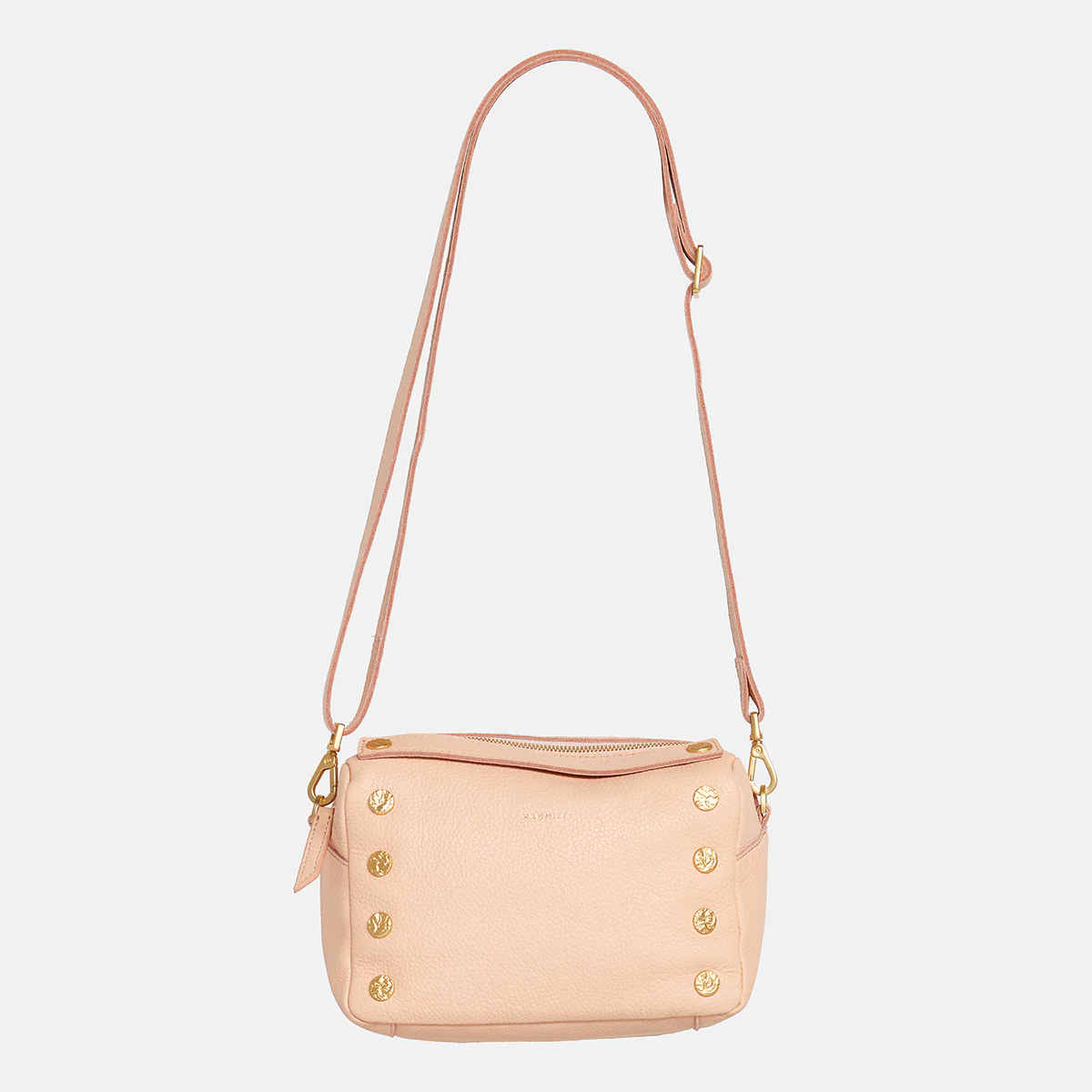 *Evan Crossbody-Champagne Pink Pebble