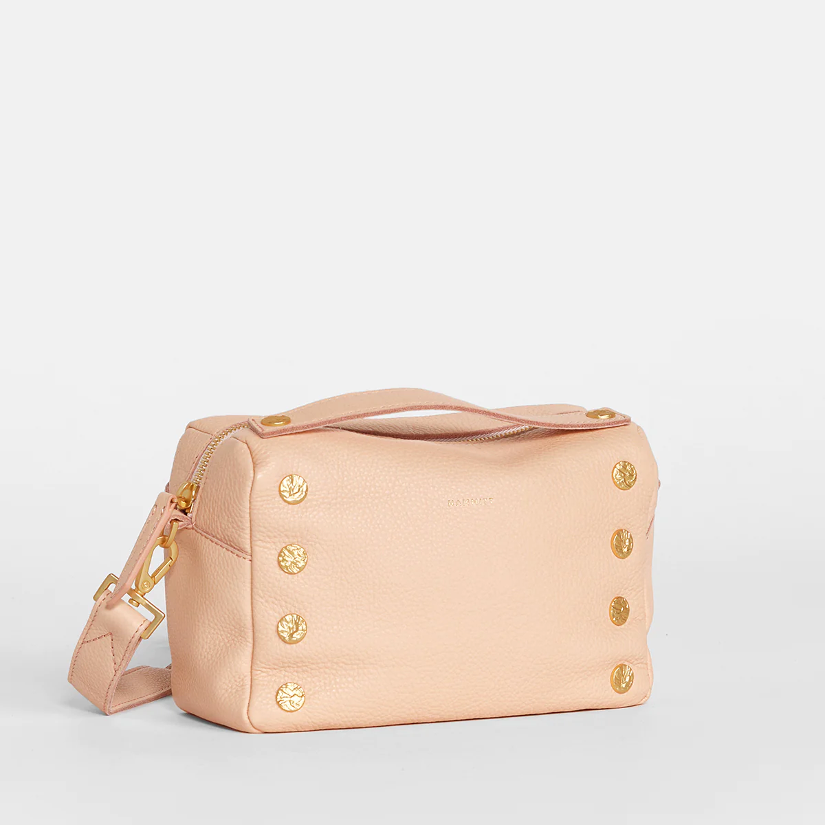 *Evan Crossbody-Champagne Pink Pebble