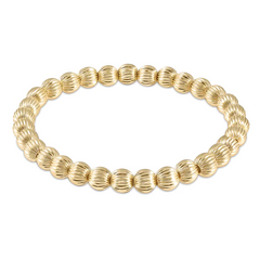 enewton Extends - Dignity Gold 6mm Bead Bracelet