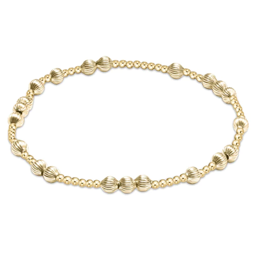 enewton extends - Hope Unwritten Dignity 4mm Bead Bracelet - Gold
