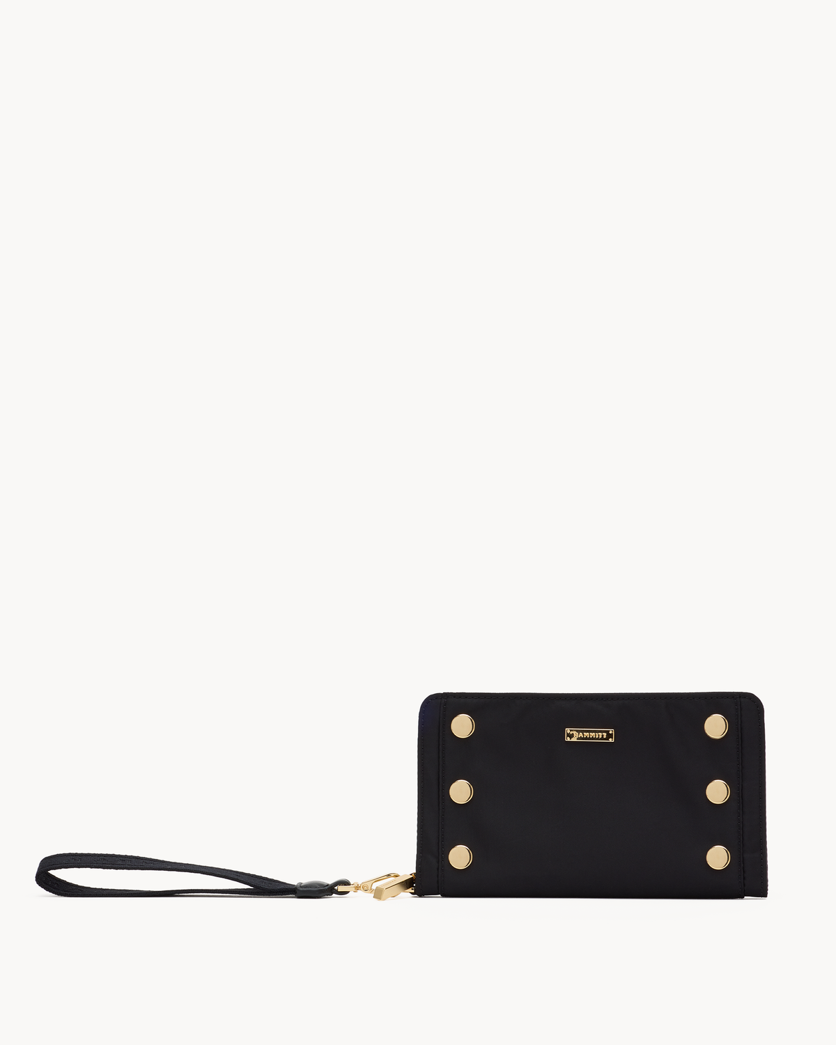 Bryant Wallet - Black Nylon Cargo - G - Red Zip