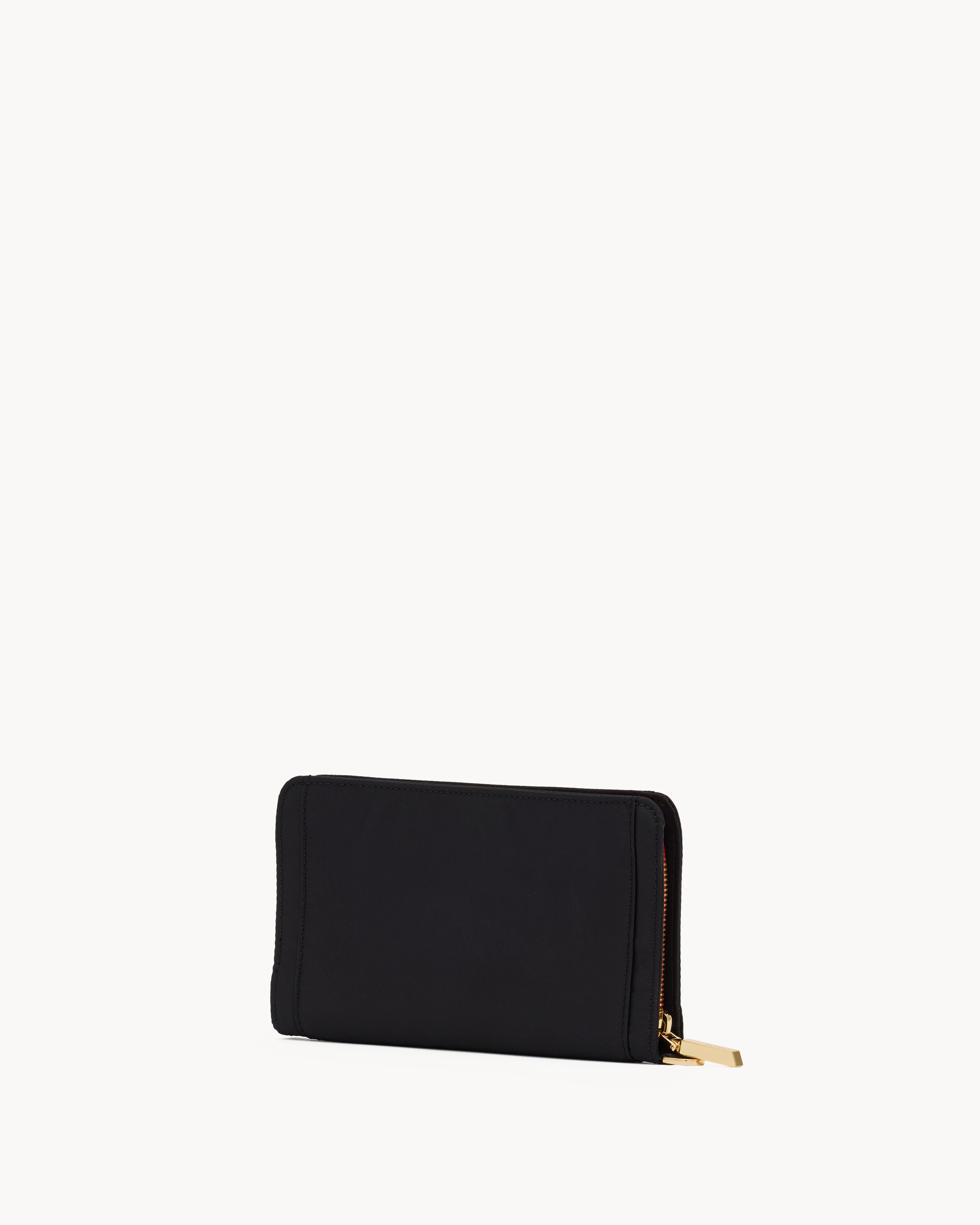 Bryant Wallet - Black Nylon Cargo - G - Red Zip