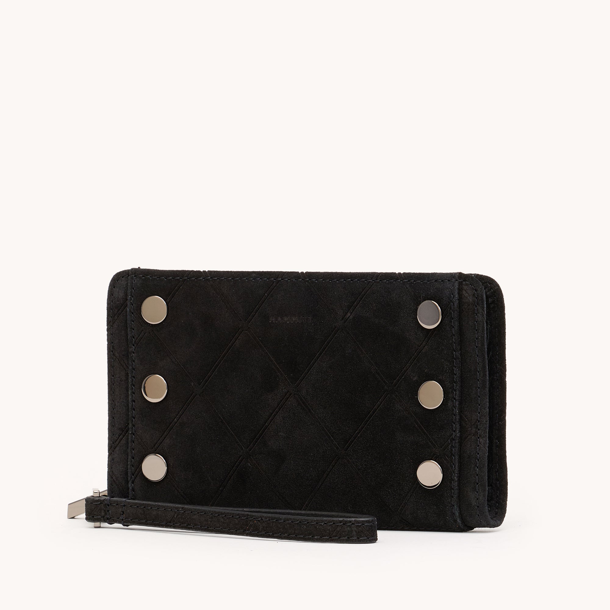 Bryant Wallet-Noir Diamond Suede-GM