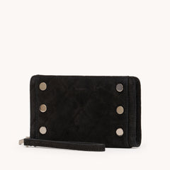 Bryant Wallet-Noir Diamond Suede-GM