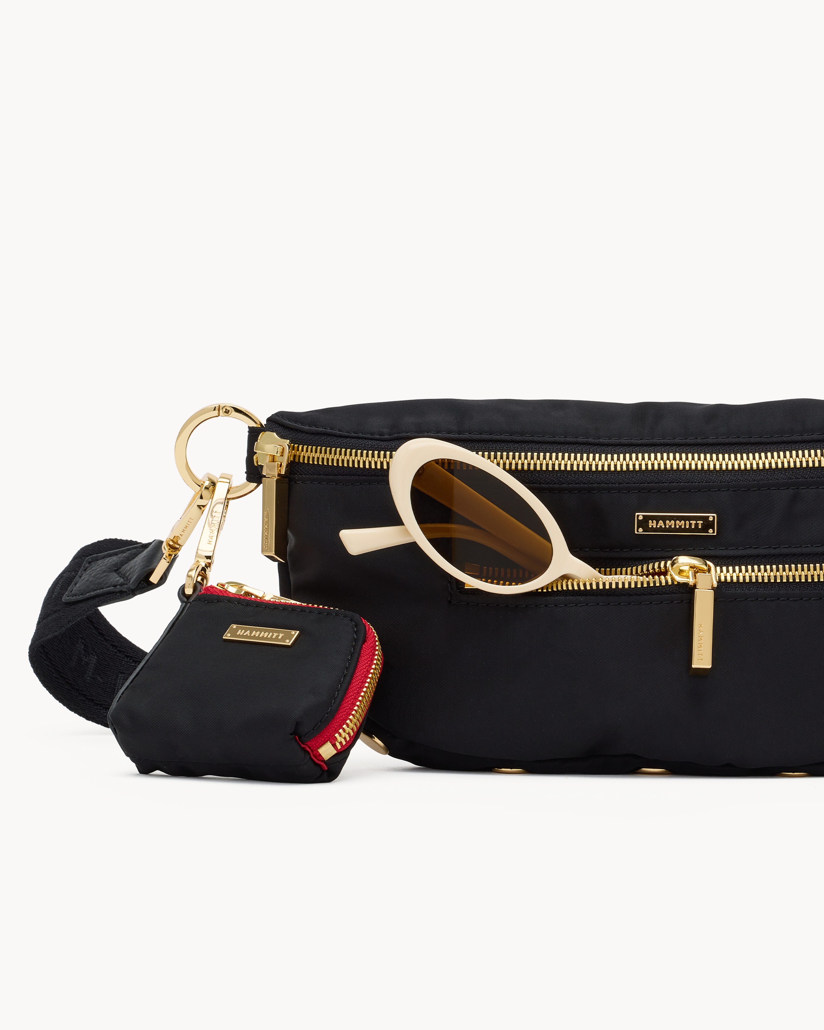 Charles Med - Black Nylon Cargo - G