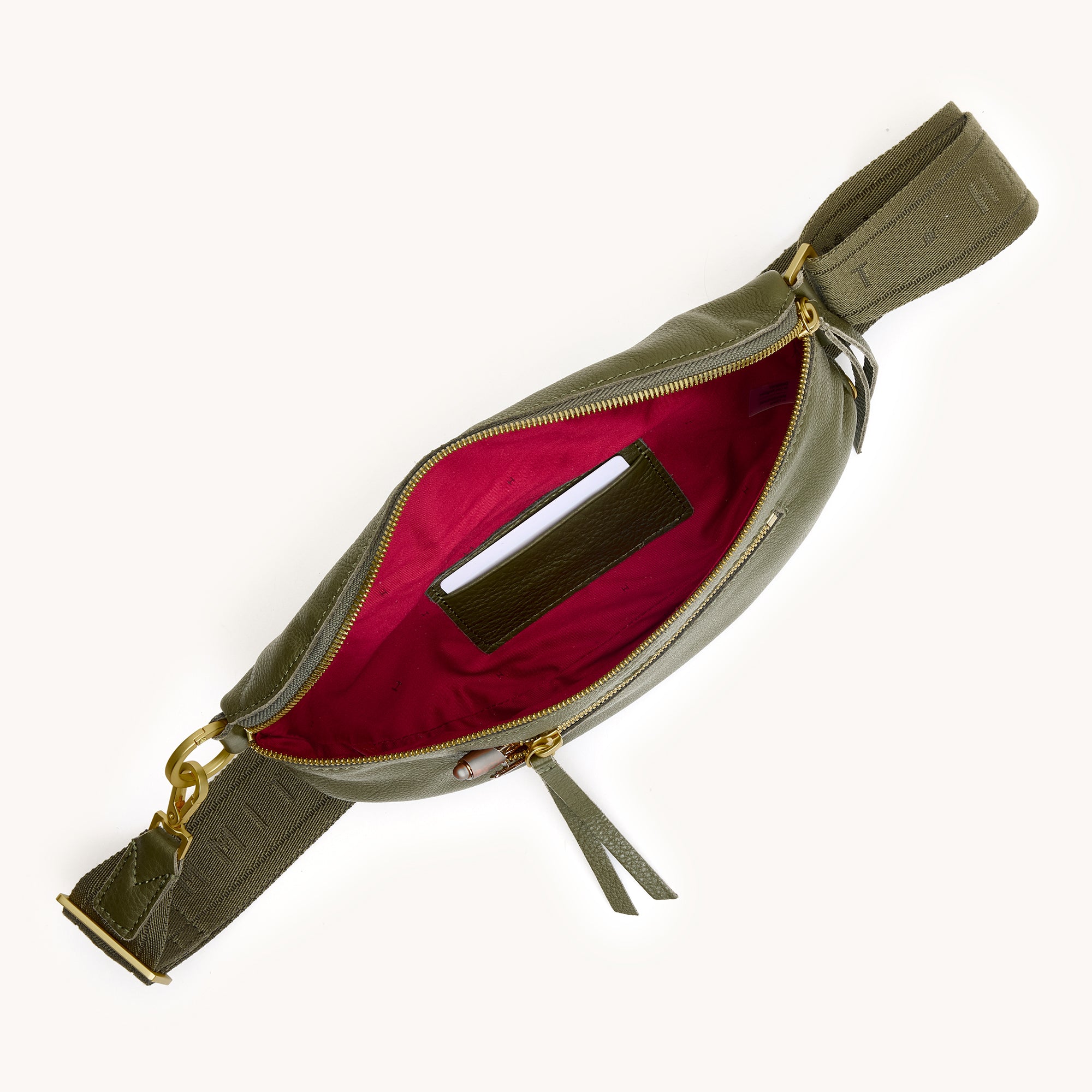 *Charles Crossbody Med-Olive