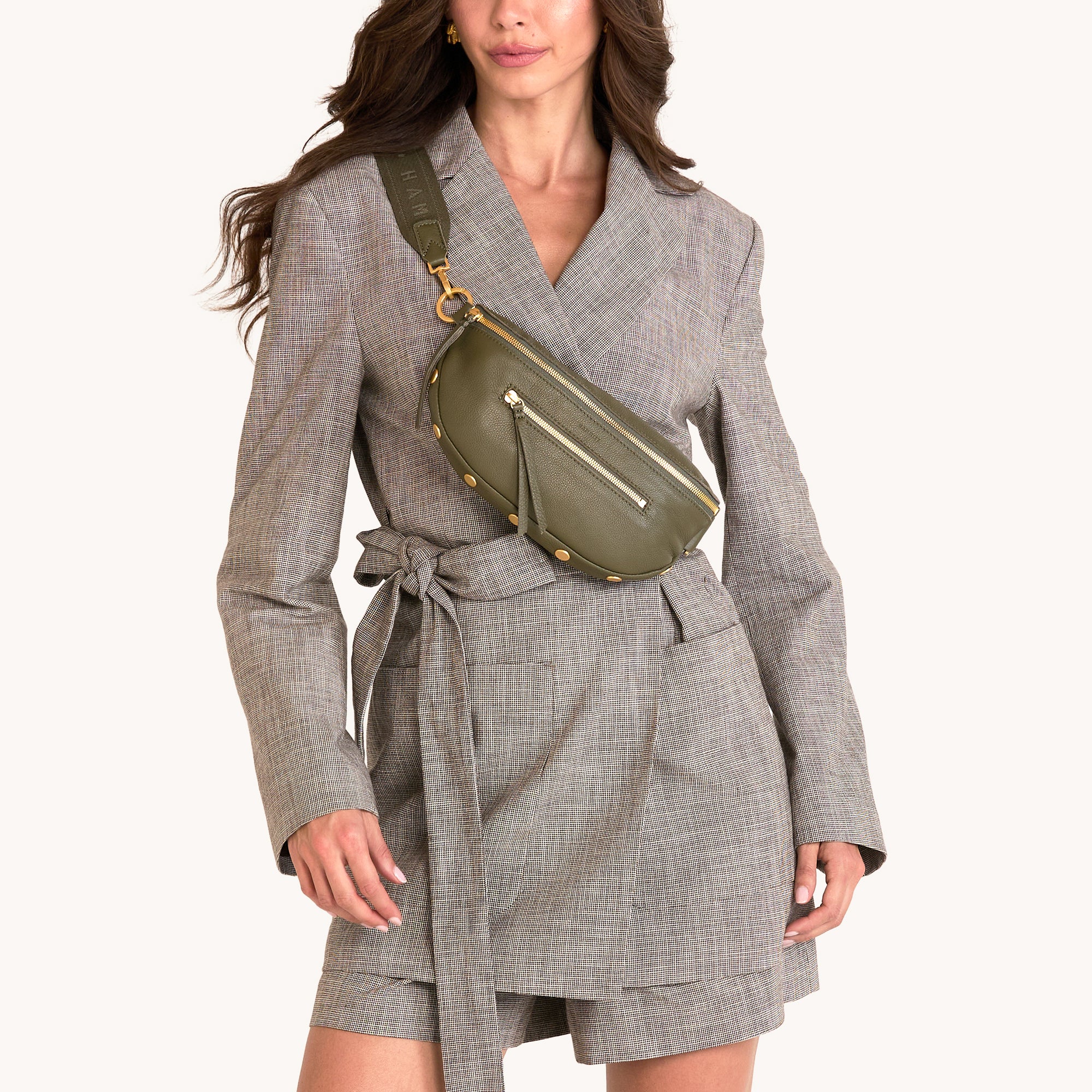 *Charles Crossbody Med-Olive