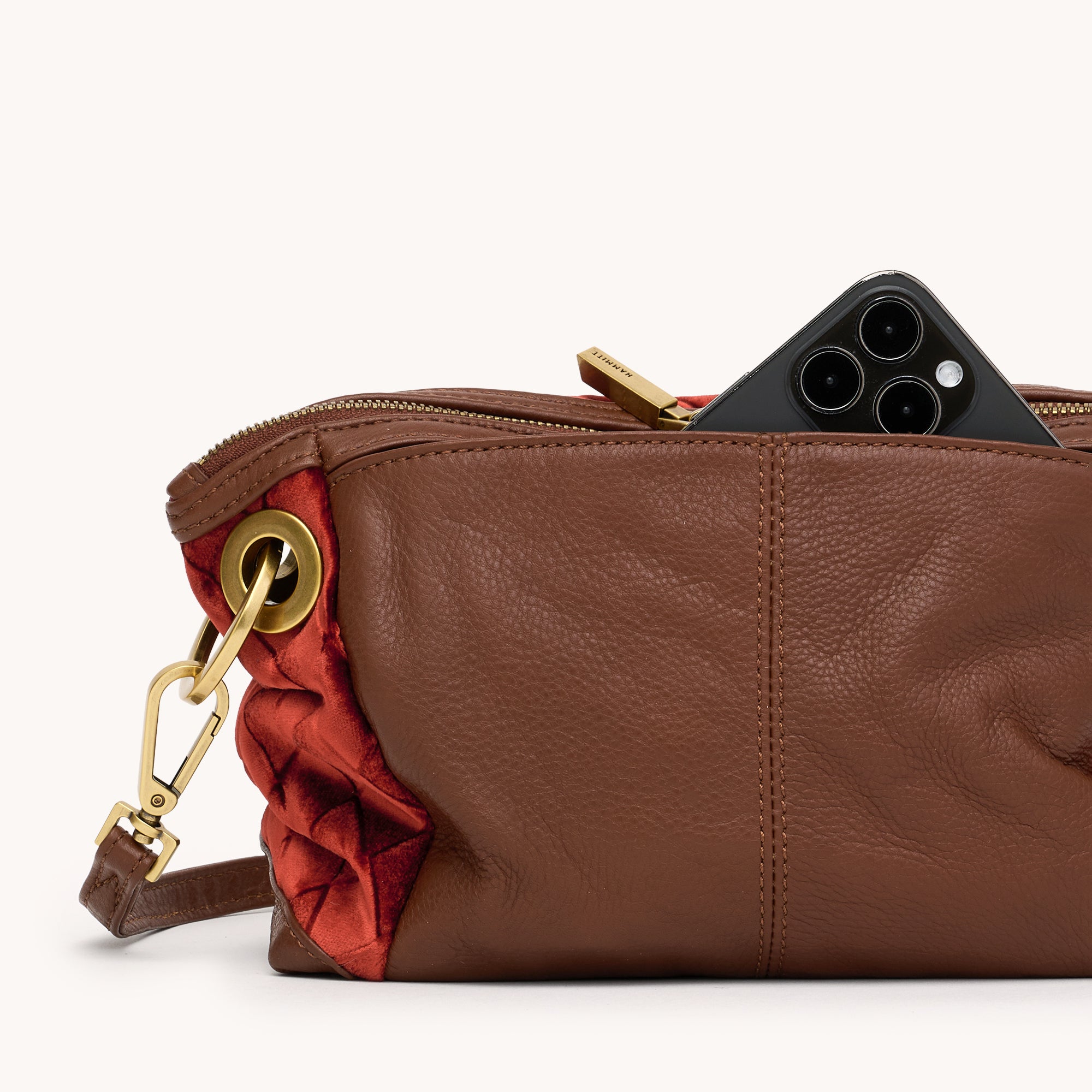 Daniel Crossbody Clutch Small Monarch Velvet-AG