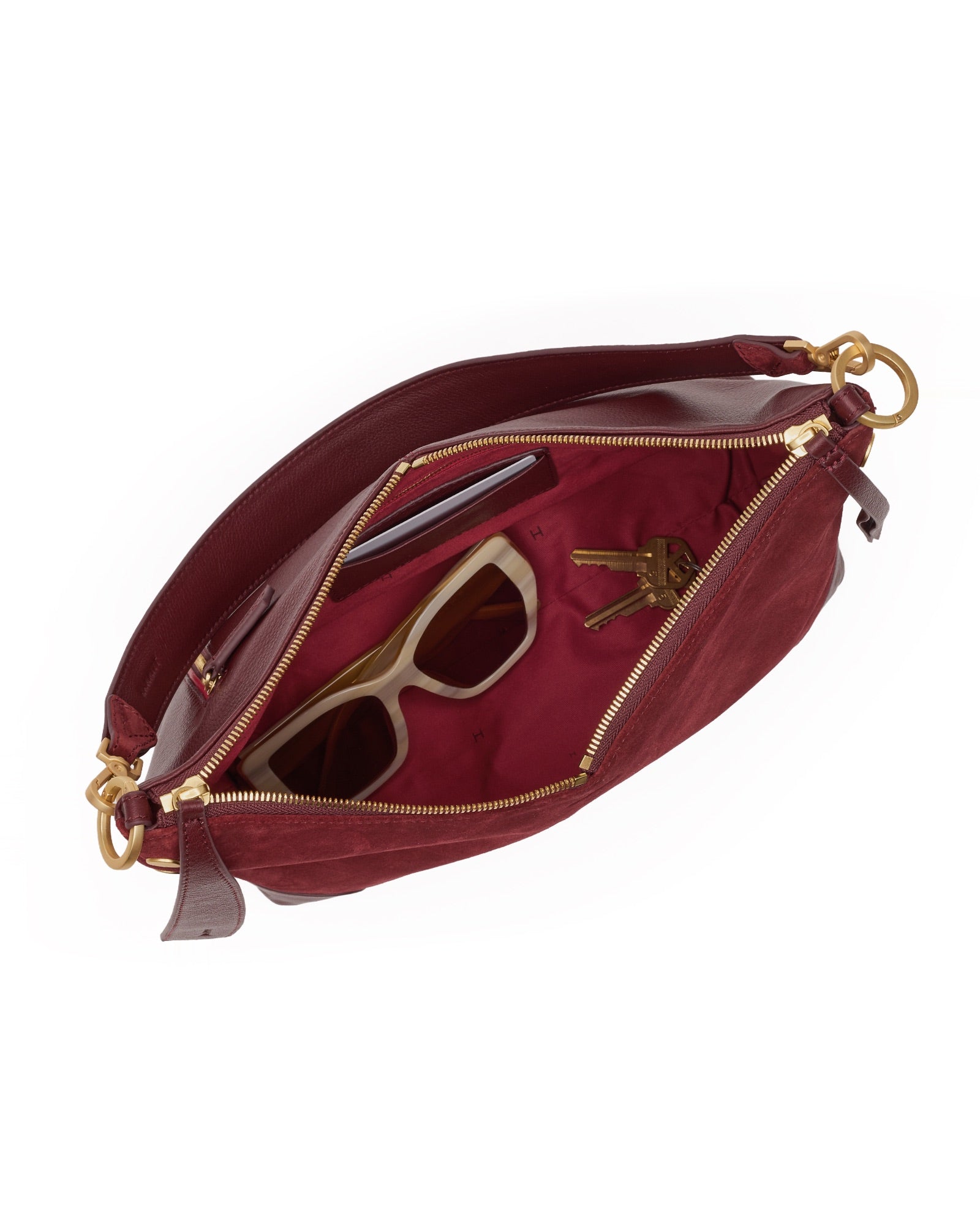 *Grace Med-Cherrywood Suede-BG