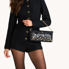 Invitation Clutch-Falling Rivets-G