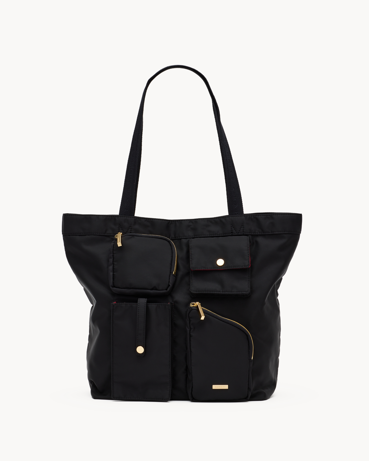 Josie Tote - Black Nylon Cargo - G