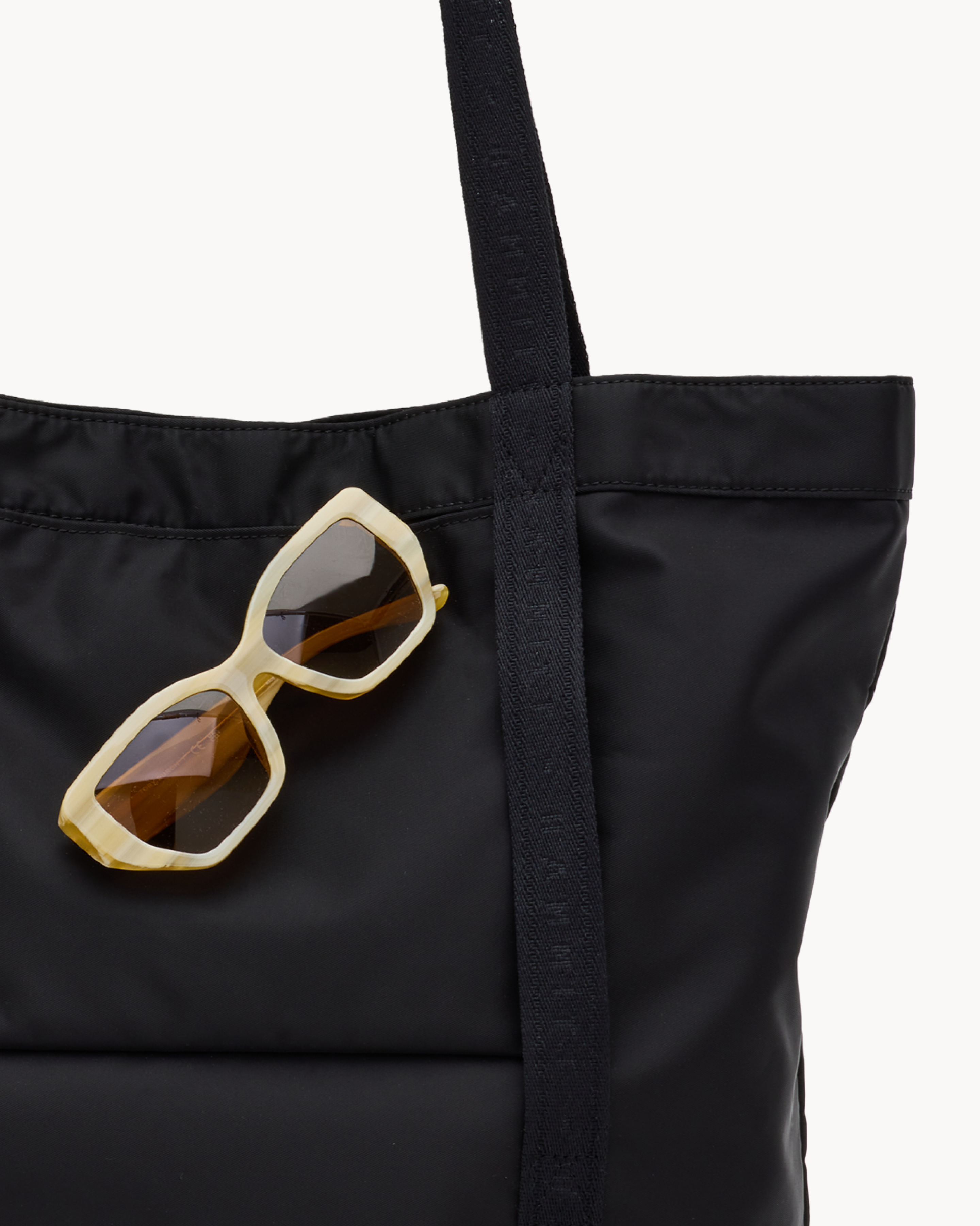 Josie Tote - Black Nylon Cargo - G