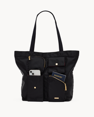 Josie Tote - Black Nylon Cargo - G