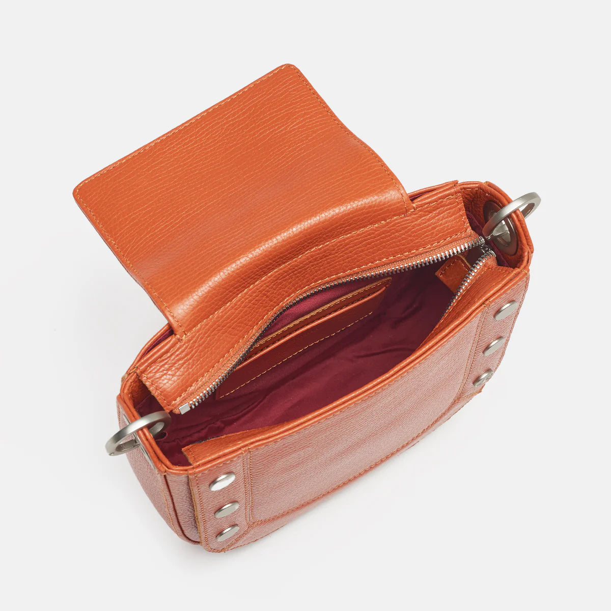 Kayce Saddle Med-Candlelight Orange