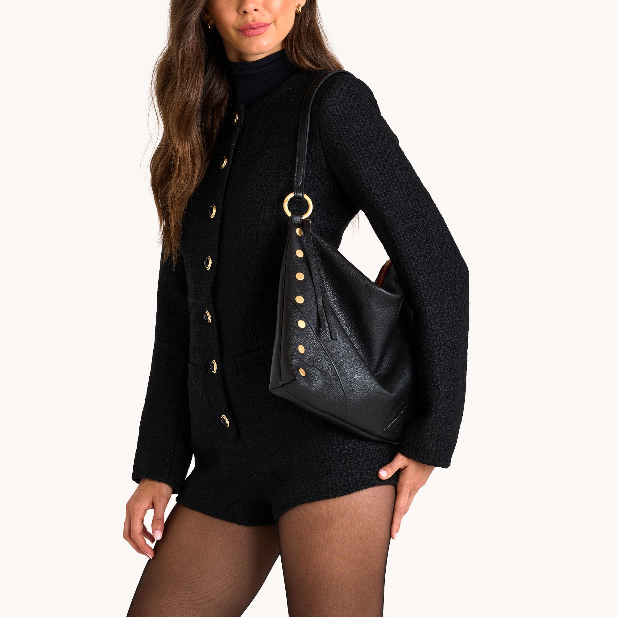 Kyle Large Black BG Red Zip