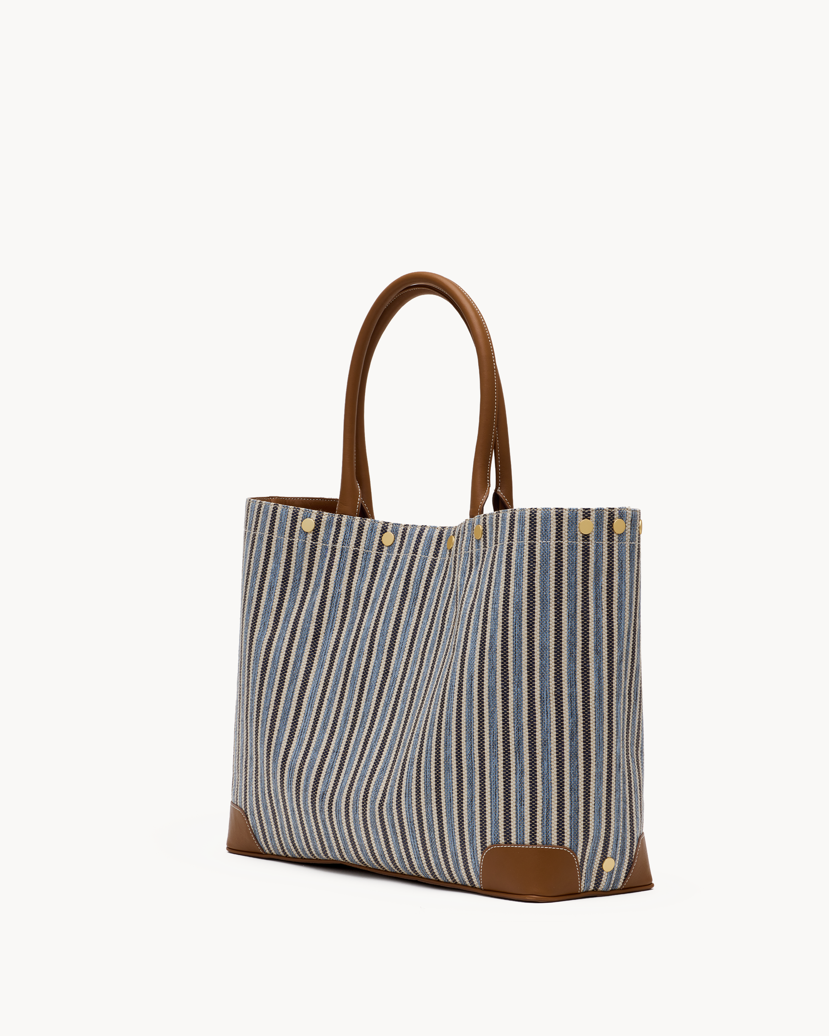 *Olympia Tote - Cabana Blue - BG