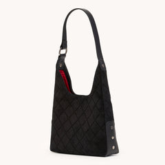 Tim Med-Noir Diamond Suede-GM