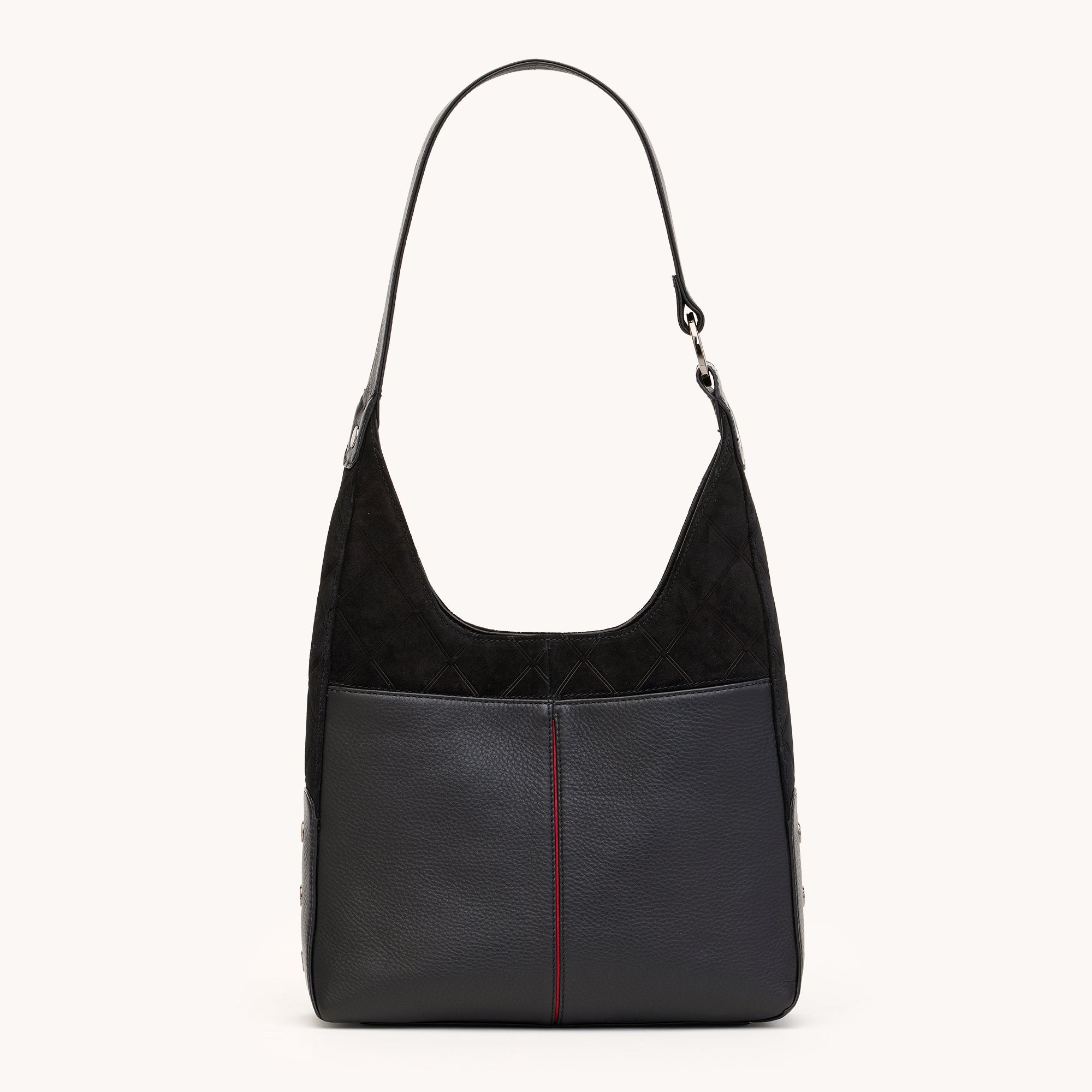 Tim Med-Noir Diamond Suede-GM