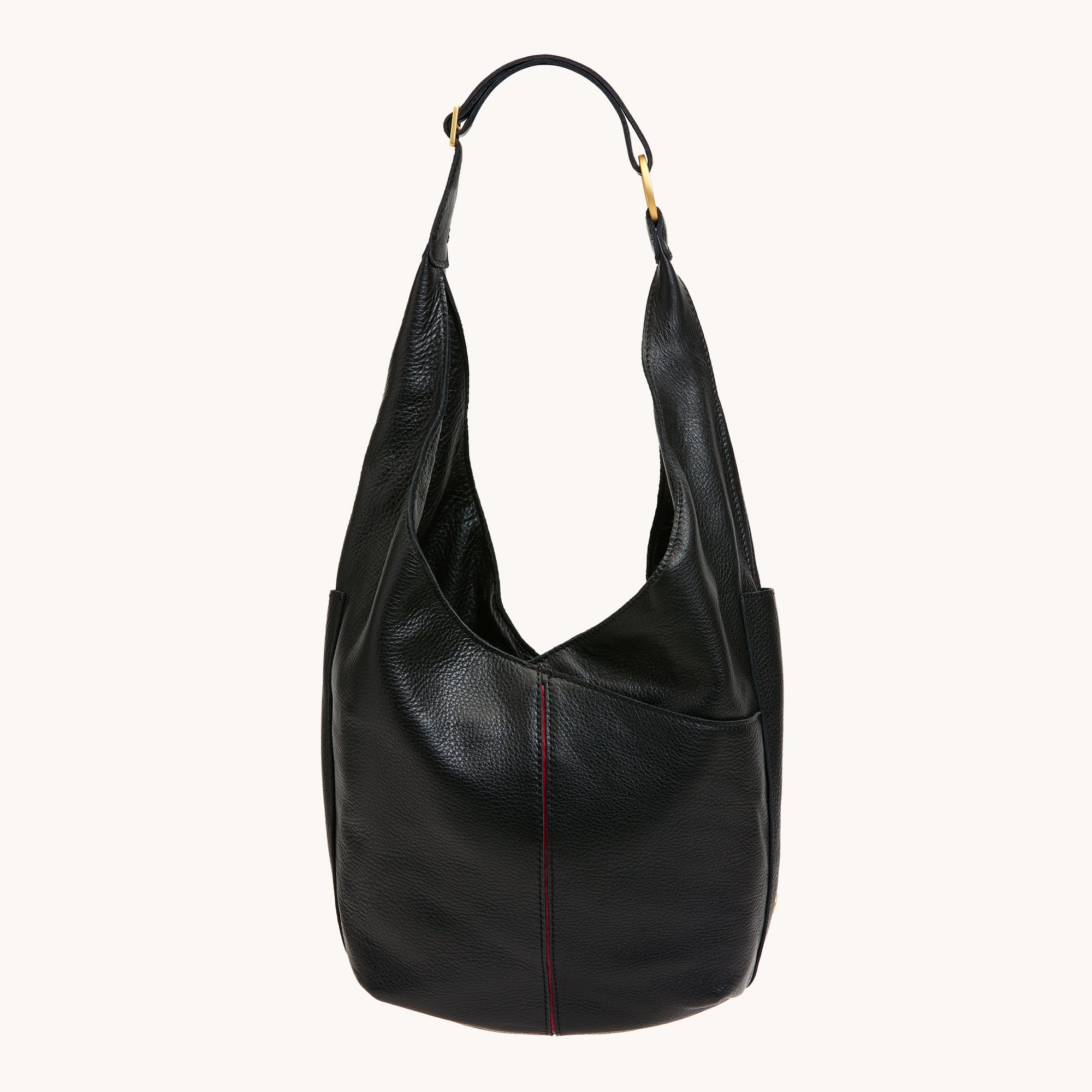 *Tom Zip Med-Black-BG-Red Zip