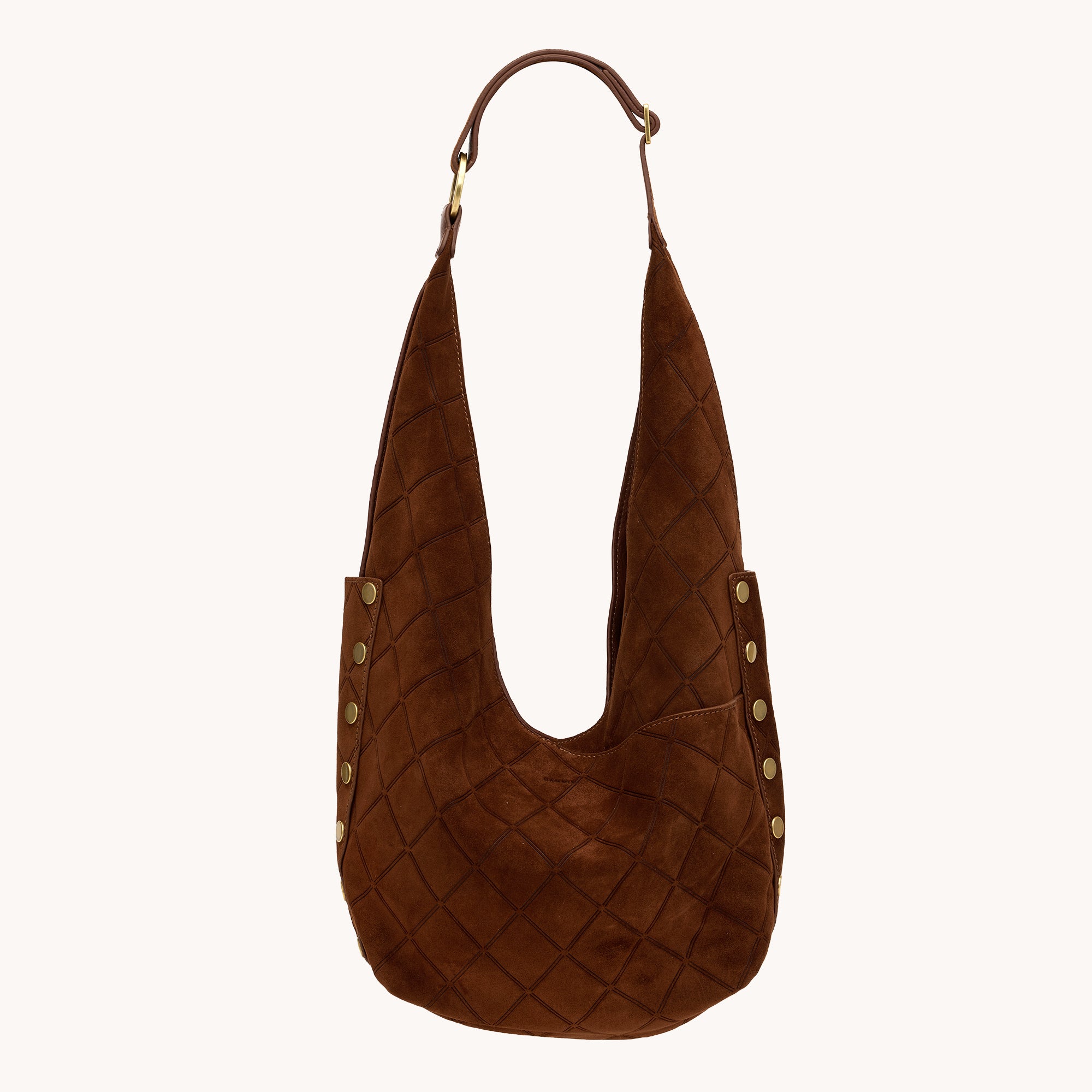 Tom Zip-Chocolate Diamond Suede-AG