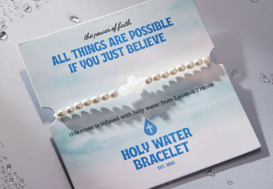 Holy Water Bracelet - Pearl