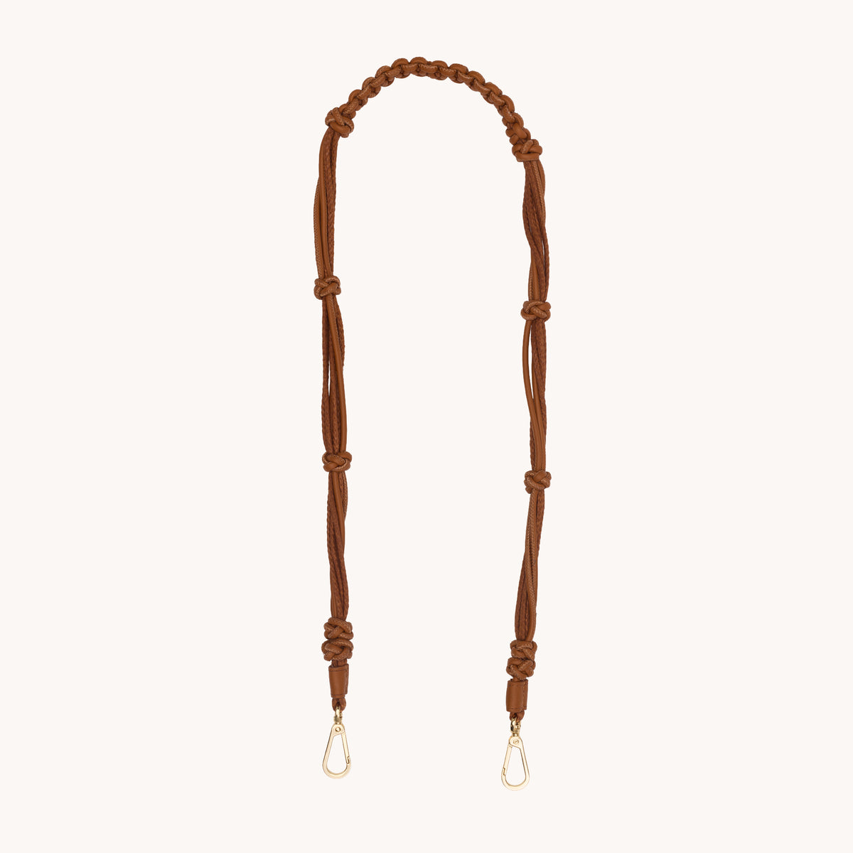 Knotted Long Strap - Cocoa G