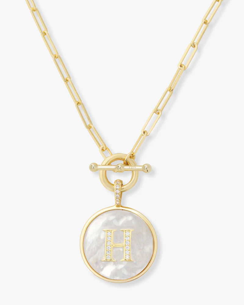 Love Letters Medallion Necklace