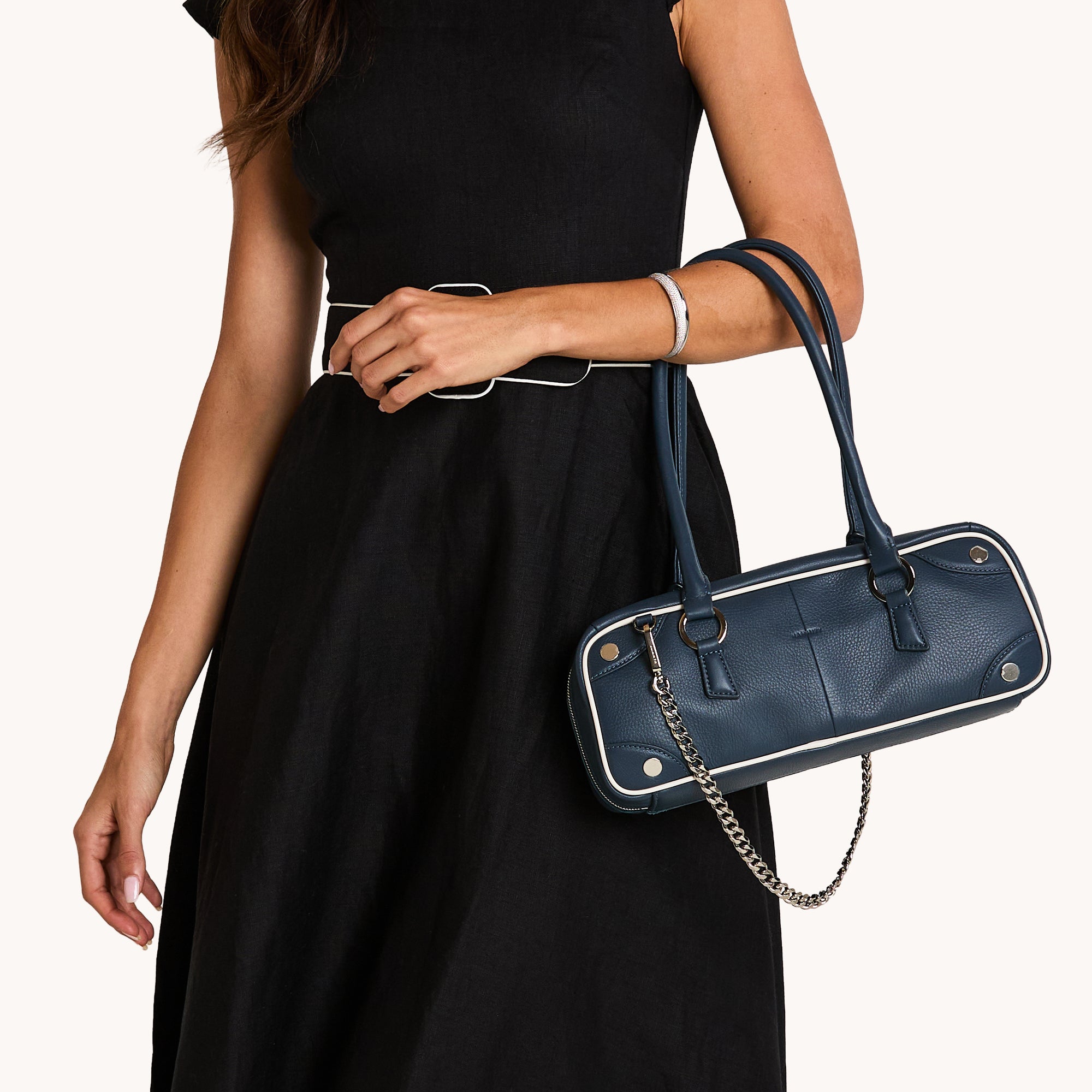 *Meredith Sml-Nautical Navy-S