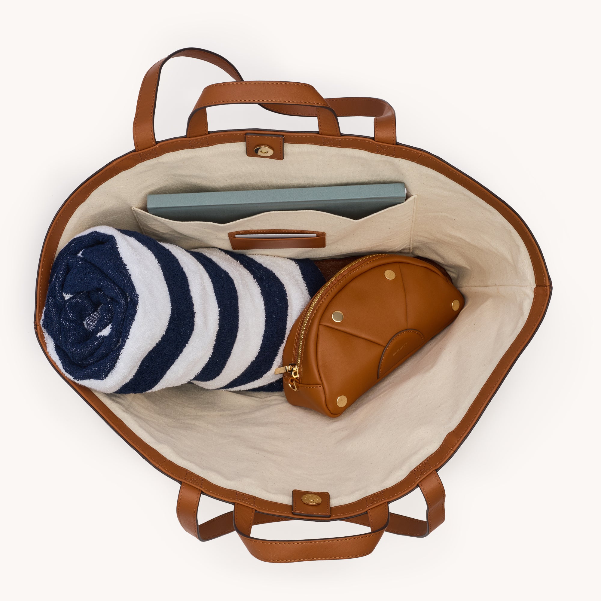 Shelley Resort Tote - Cocoa Raffia G