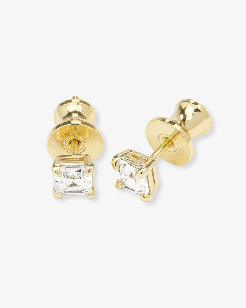 The Queen's 4mm Studs - Gold