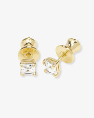 The Queen's 4mm Studs - Gold