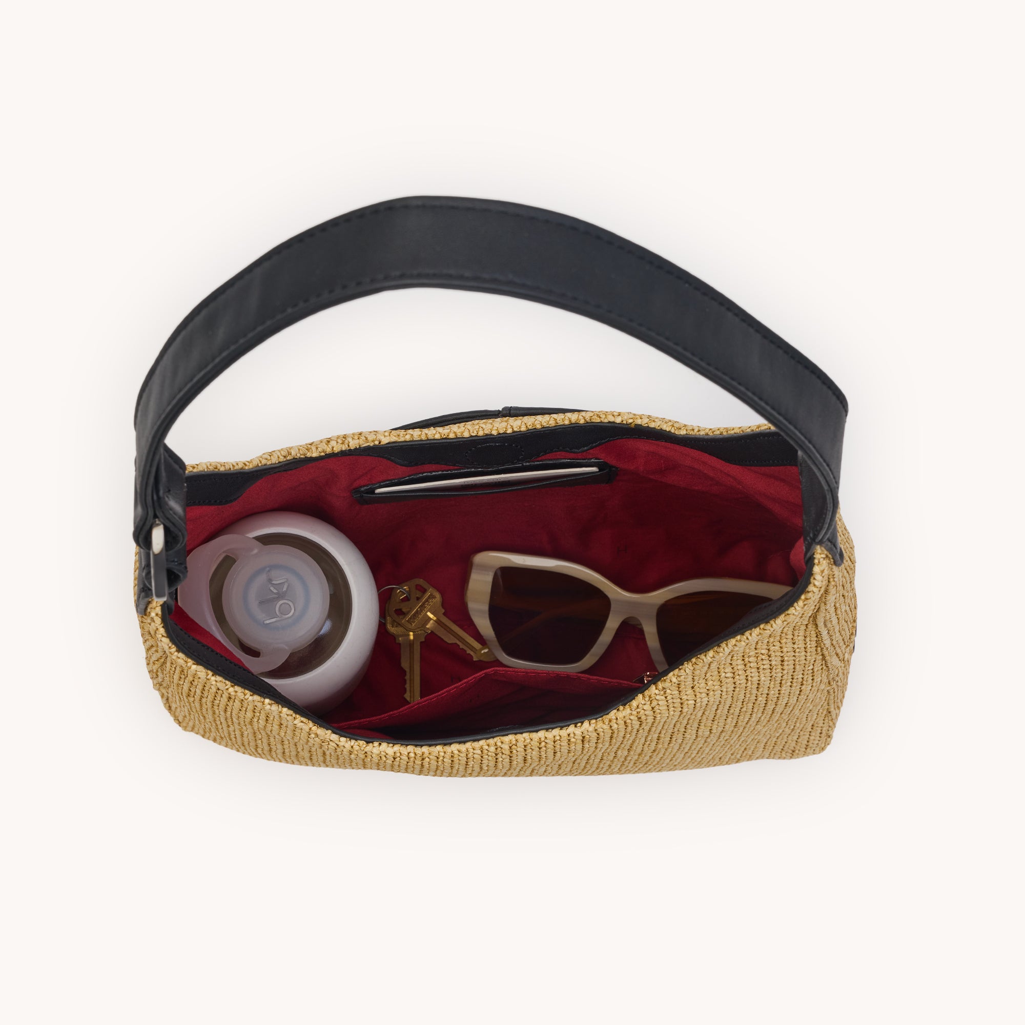 *Tim Med - Noir Smooth Raffia - GM