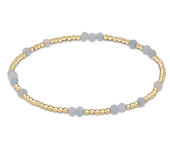 Hope Unwritten Gemstone Bracelet - Aquamarine