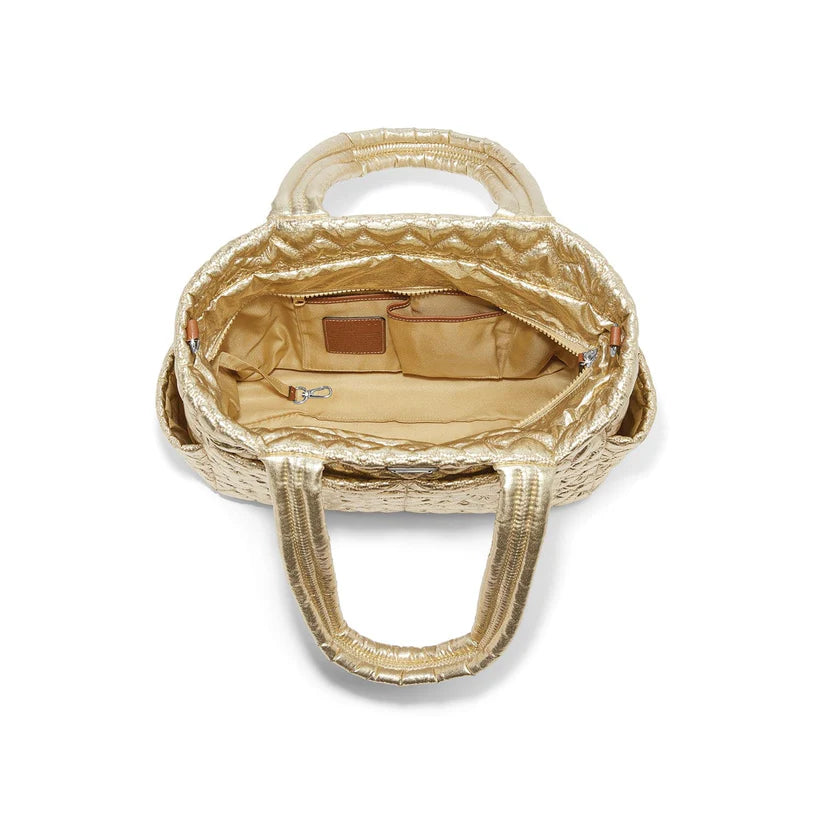 Gold Mtlc Kameron Utility Tote